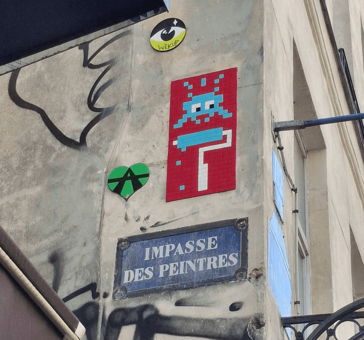 "PA_998" by Invader in Paris